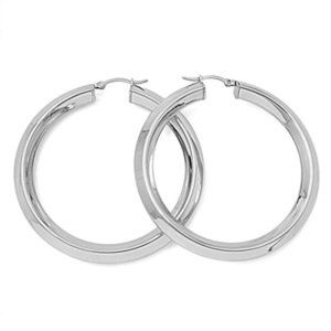 Stainless Steel Hoop Earrings